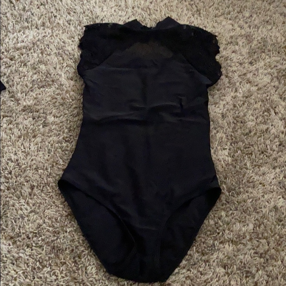 Black leotard